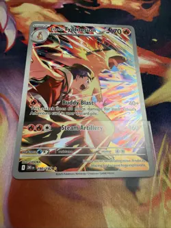 Pokemon TCG Ethan's Typhlosion Card 190/182 Destined Rivals Series - Image 3