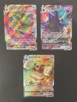 Lot of Pokemon TCG - (3) VMAX Full Art Ultra Rare Holo Cards - Image 1