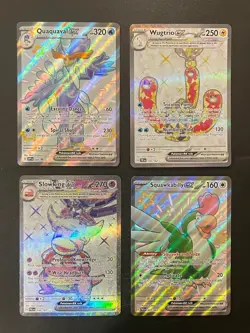 Lot of Pokemon TCG - (4) EX Full Art Shiny & Ultra Rare Holo Cards - Image 1