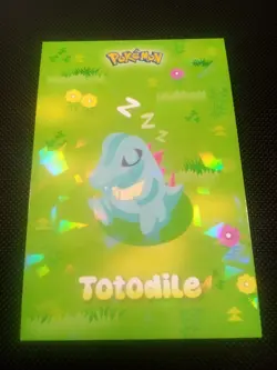 Pokemon 2024 Card Database Attacks Gen 2 Set Sleepy Totodile Peru US Seller - Image 1