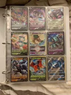 Pokemon TCG Binder Lot of 189 card set, roughly SwSh and SV Generation - Image 1