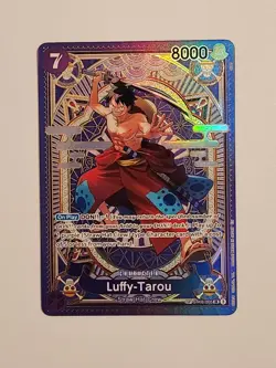 One Piece Luffy-Tarou ST18-005 SP a Fist of Divine Speed OP11 Card English - Image 1