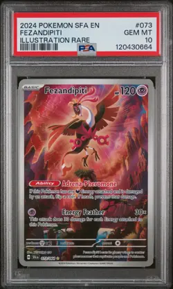 Fezandipiti 073/064 S&V Shrouded Fable Illustration Rare PSA 10 Pokemon Card - Image 1