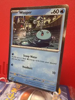 Wooper Cosmos Holo Black Star Promo - SVP155 Pokemon Card NM - Image 3