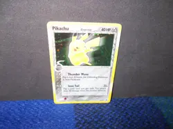 POKEMON TGC CARD EX LEGEND MAKER PIKACHU 93/92 SECRET RARE HOLO - Image 2