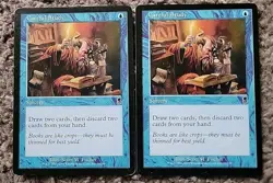 2x X2 Careful Study Odyssey Magic The Gathering MTG Card NM-LP - Image 1