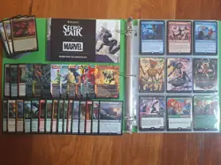 MTG Binder Collection Spider Man Secret Lair Villainous Plots Dinosaur Deck EDH - Image 1