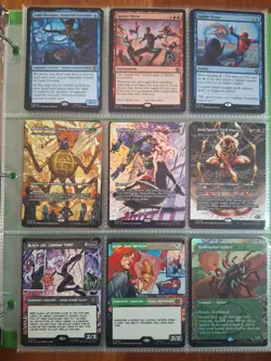 MTG Binder Collection Spider Man Secret Lair Villainous Plots Dinosaur Deck EDH - Image 3