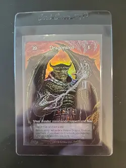 Dragonlord Sorcery Contested Realm Unique Foil - Image 1
