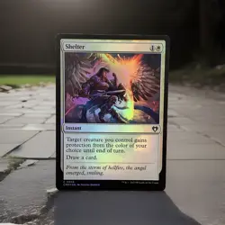 MTG CMM: Shelter (Instant) Commander Masters 0056 Foil Common - Image 1