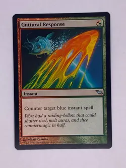 MTG Guttural Response Shadowmoor Regular - Image 1