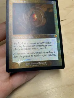 Magic The Gathering MTG Foil Mox Amber (Retro Frame) NM/MINT - Image 2