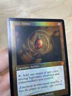 Magic The Gathering MTG Foil Mox Amber (Retro Frame) NM/MINT - Image 3
