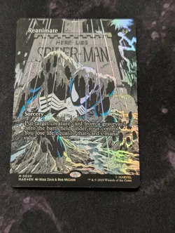Reanimate (Borderless) Marvel Universe Eternal-Legal Foil Mtg Spider-man - Image 1