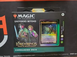 Lord of the Rings Tales of MiddleEarth Commander Deck Food And Fellowship SEALED - Image 1