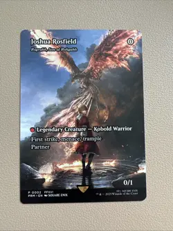 Joshua rosfield Rograkh, son of rohgahh - English - MTG Final fantasy promo - NM - Image 1