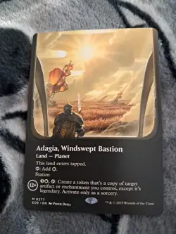 Adagia, Windswept Bastion (Borderless) Edge of Eternities Regular - Image 1
