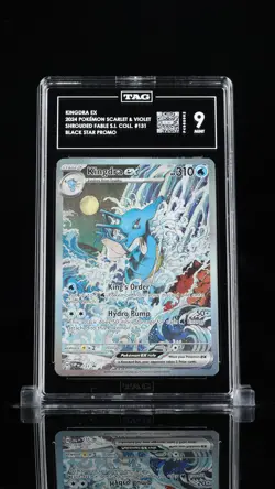 2024 Pokemon Kingdra ex #131 TAG 9 - Image 1