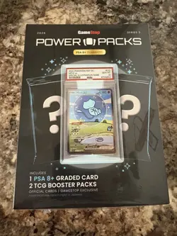 Gamestop Pokemon Power Pack Series 3- 2 Packs & 1 PSA Slab Brand new, Sealed - Image 1