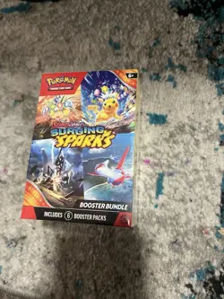 Pokemon TCG Surging Sparks Booster Bundle (6 Packs) Factory Sealed - Image 1