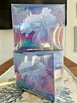 Lot of (2) Pokemon Center Exclusive Journey Together Elite Trainer Box HOT LOT! - Image 2