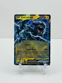 🔥Pokemon TCG-Zekrom ex-034/086-Sv: Black Bolt-Double Rare-Holo-M/NM!🔥 - Image 1
