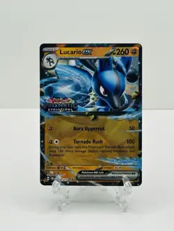🔥Pokemon TCG-Lucario Ex-051/131-Stamped Prismatic Evolutions-Promo-M/NM!🔥 - Image 1