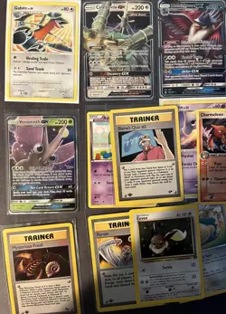 POKEMON TCG LOT VINTAGE & MODERN GX, HOLOS, TRAINERS NEAR MINT - DAMAGED - Image 1