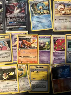 POKEMON TCG LOT VINTAGE & MODERN GX, HOLOS, TRAINERS NEAR MINT - DAMAGED - Image 2