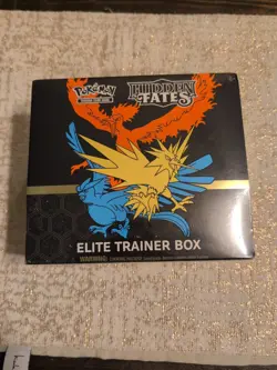 Pokemon TCG: Sun & Moon HIDDEN FATES Elite Trainer Box ETB NEW/Factory Sealed - Image 1