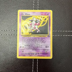 Pokemon TCG - Mr. Mime - 22/64 - Jungle - MP Unlimited Rare (1999) - Image 1