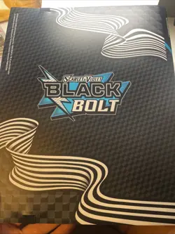 Pokemon Black Bolt Binder(binder Only) New Never Used Mint Condition - Image 2
