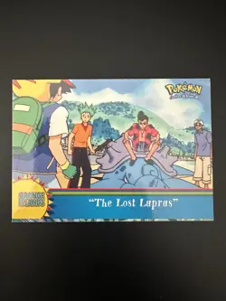 The Lost Lapras #OR1 Pokemon 2000 Topps TV Episode LP - Image 1