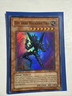 Evil Hero Malicious Edge DP06-EN006 - Jaden Yuki 3 - 1st Edition - Image 1