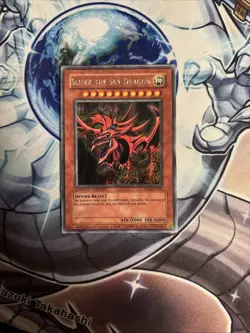 (42) Yu-Gi-Oh! Slifer the Sky Dragon YMA-EN001 Secret Prismatic Rare MP - Image 1