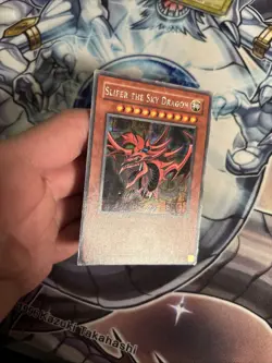(42) Yu-Gi-Oh! Slifer the Sky Dragon YMA-EN001 Secret Prismatic Rare MP - Image 5