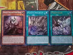 Yugioh - Primite Dragon Ether Beryl BLMM-EN13 + Primite Drillbeam + Primite Roar - Image 1