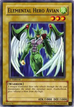 Starter Deck 2006 #YSD-EN007 Elemental Hero Avian - Image 1