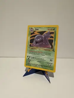 Pokemon TCG Cards Muk 13/62 Fossil Holo Rare NM - Image 1