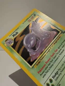 Pokemon TCG Cards Muk 13/62 Fossil Holo Rare NM - Image 4