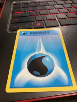 Water Energy 102/102 1999-2000 4th Print Base Set Pokemon Card TCG WOTC Vintage - Image 1