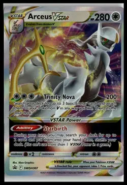SWSH: Sword & Shield Promo Cards #SWSH307 Arceus VSTAR - Image 1
