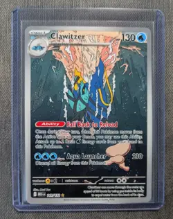 Pokemon TCG Clawitzer 141/132 Illustration Rare NM + 100 Card Lot Including EX! - Image 1