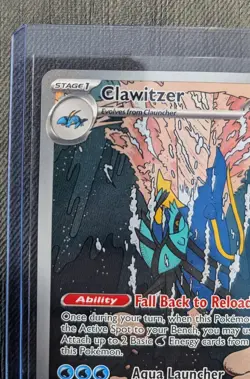 Pokemon TCG Clawitzer 141/132 Illustration Rare NM + 100 Card Lot Including EX! - Image 2
