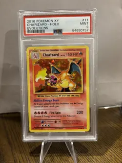 Pokemon TCG 2016 XY Evolutions Charizard Holo Rare Card 11/108 - Image 1