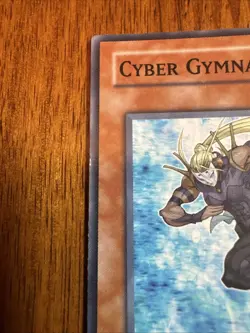 YuGiOh Error Card Faded 1st Edition Stamp Cyber Gymnast EOJ-EN006 - Image 3