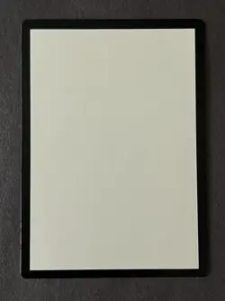 Blank Filler Card, No Gem, Magic the Gathering Misprint /Error Card, MTG - Image 3