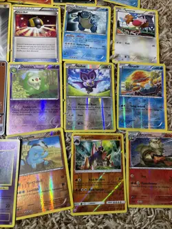random pokemon card lot Of 80 Cards From 2010-2019 With Holos - Image 2