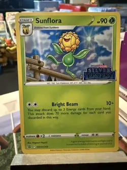 Sunflora - (Prerelease) SWSH269 SWSH: Sword & Shield Promo Cards Holo - Image 1