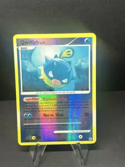 Pokemon Card- Qwilfish 101/132 (Secret Wonders, 2007) Reverse Holo, LIGHT PLAY - Image 1